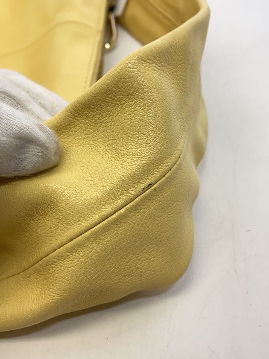 FURLA Shoulder Bag Leather YLW 7