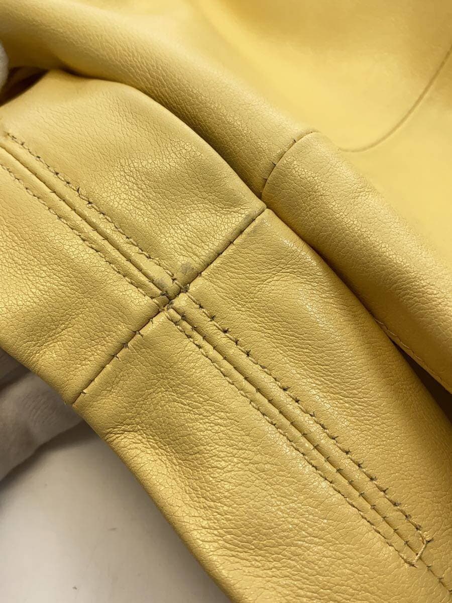 FURLA Shoulder Bag Leather YLW 8