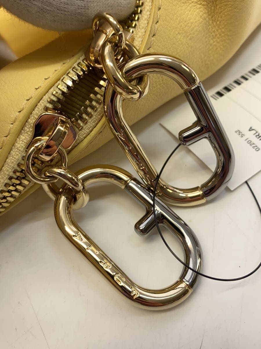 FURLA Shoulder Bag Leather YLW 9