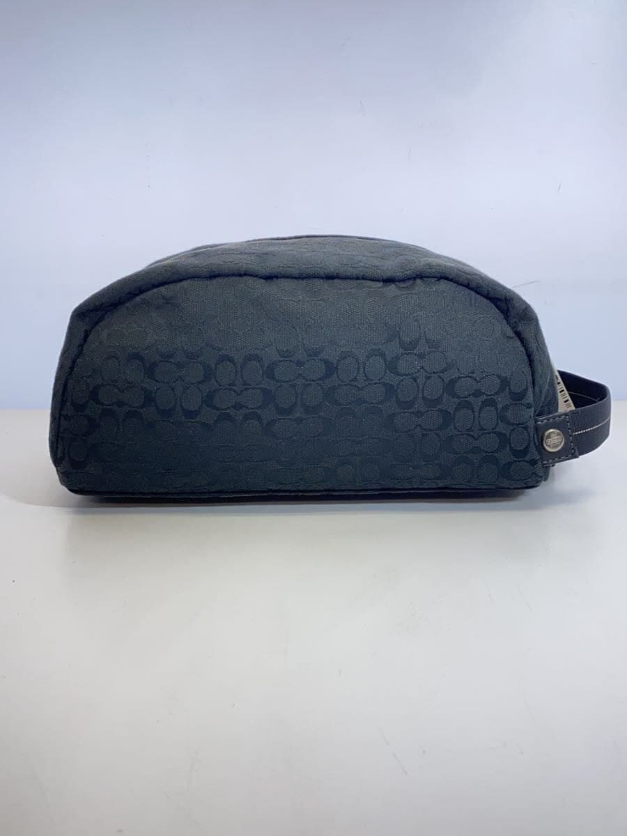 COACH Second Bag Canvas BLK All Over Pattern 3