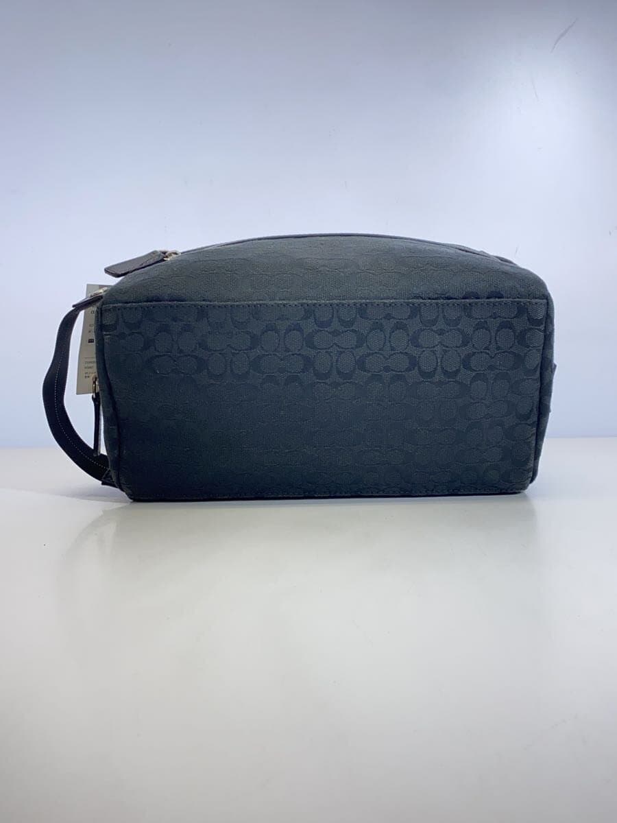 COACH Second Bag Canvas BLK All Over Pattern 4