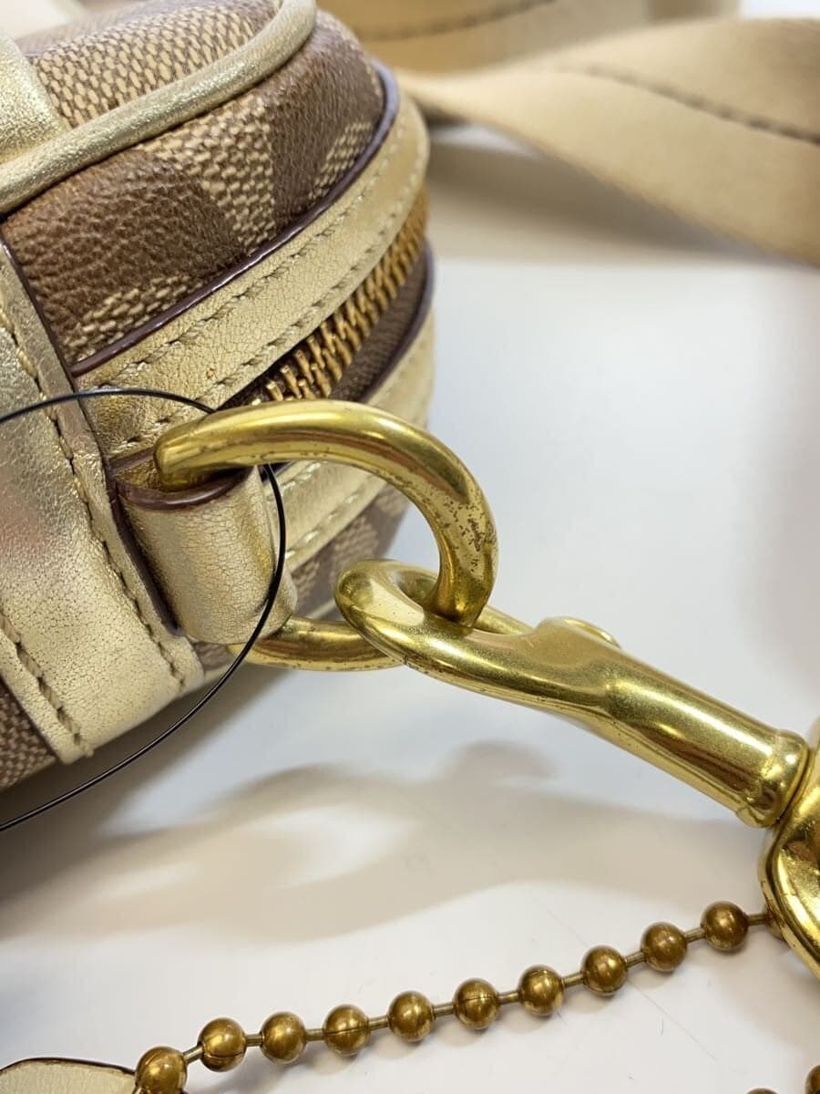 COACH Shoulder Bag_Signature Canvas WHT All Over Pattern 8