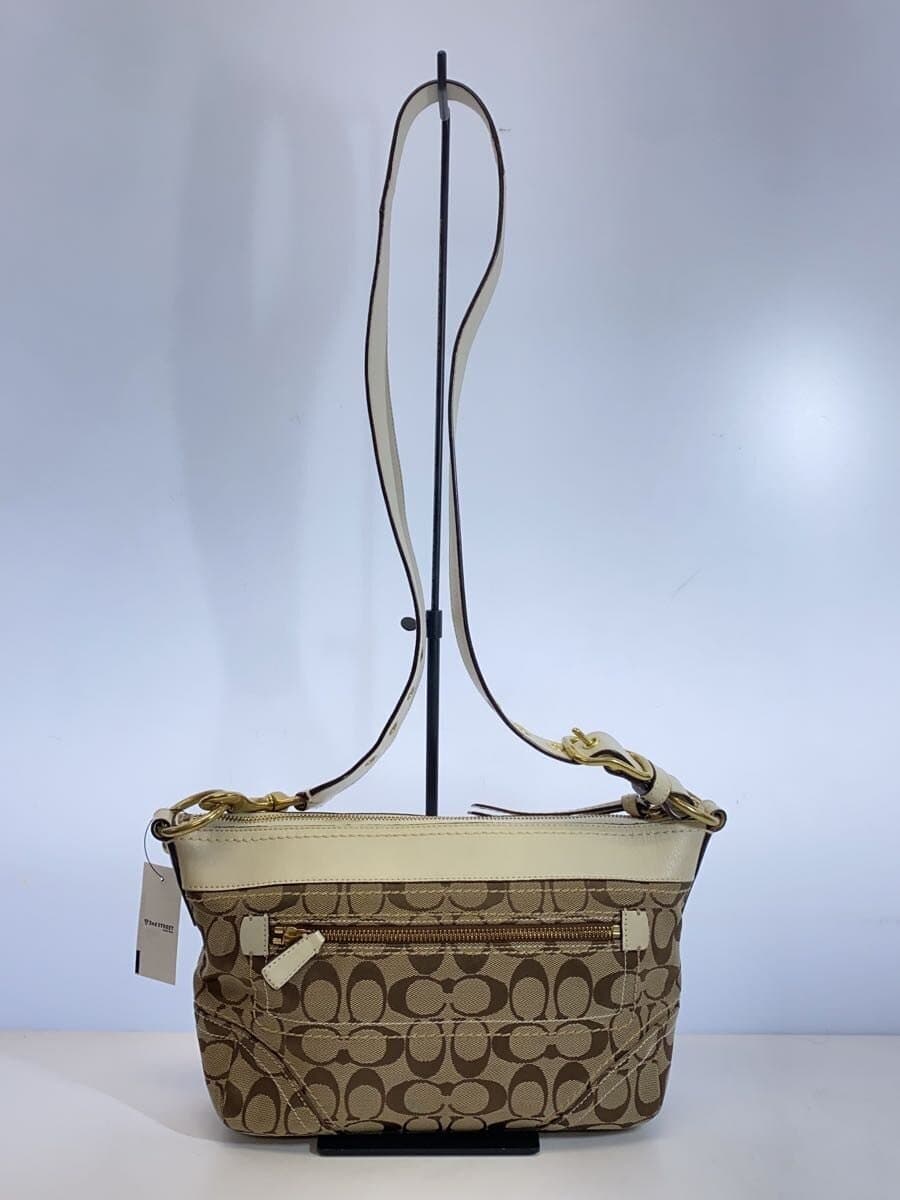 COACH Soft Duffle_Signature Canvas BEG All Over Pattern 3