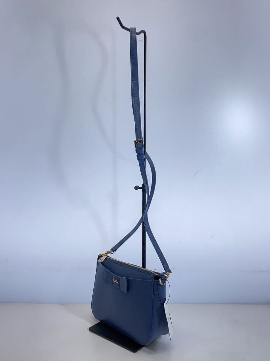 FURLA Shoulder Bag PVC BLU Solid 2