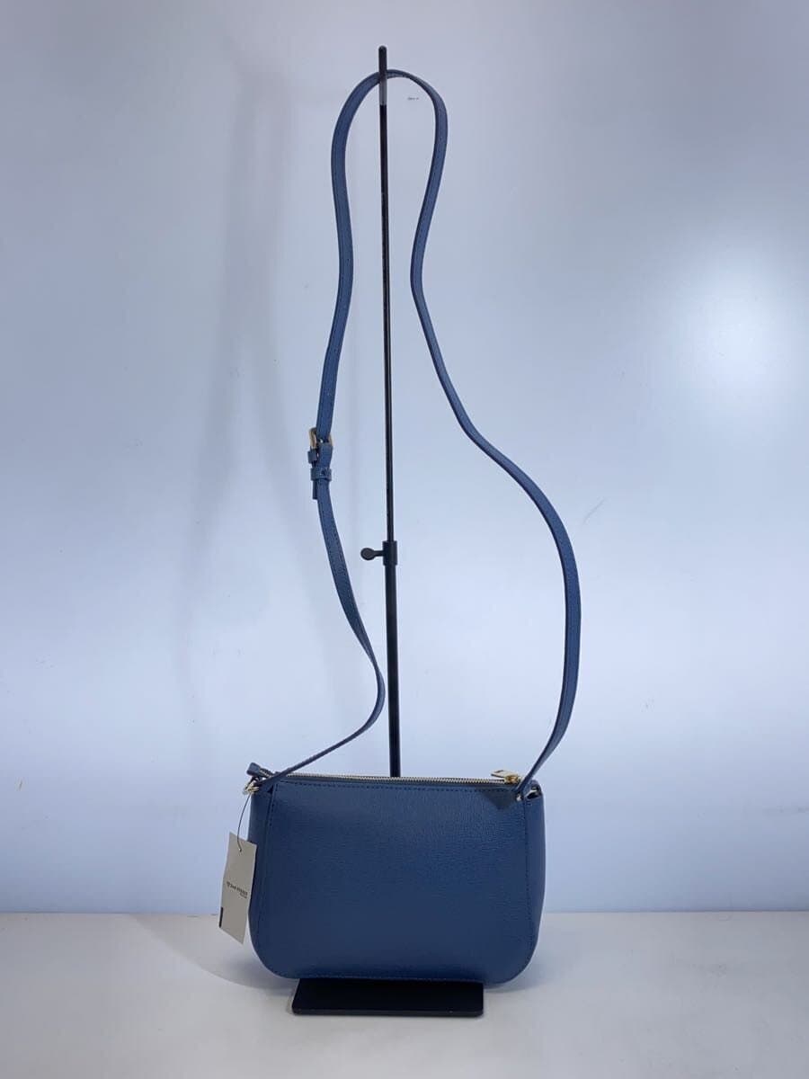 FURLA Shoulder Bag PVC BLU Solid 3
