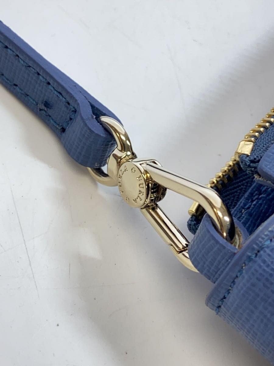 FURLA Shoulder Bag PVC BLU Solid 8