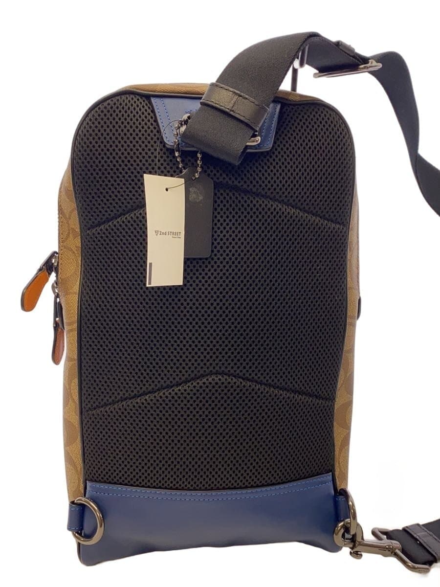 COACH Shoulder Bag PVC BEG All Over Pattern 89935 3