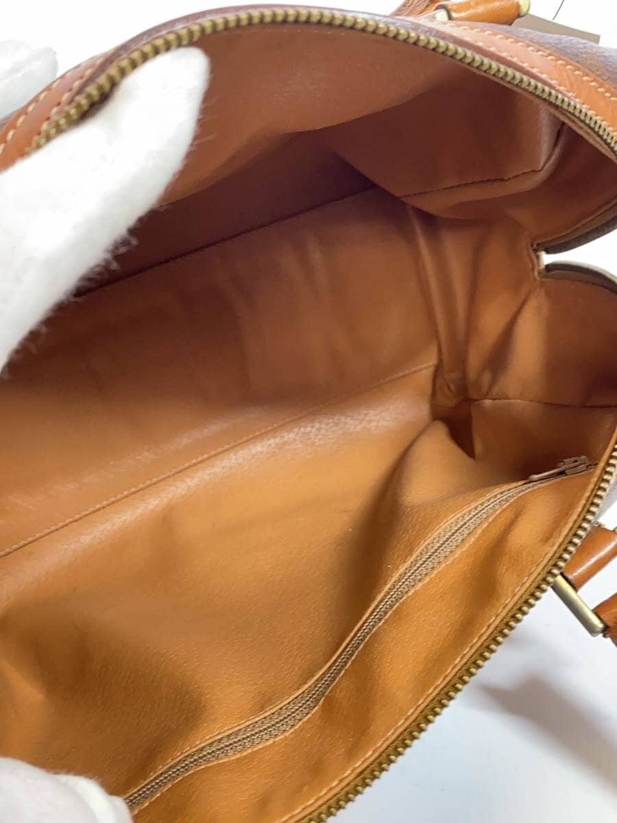 CELINE Macadam pattern Handbag PVC BRW All-over pattern 6