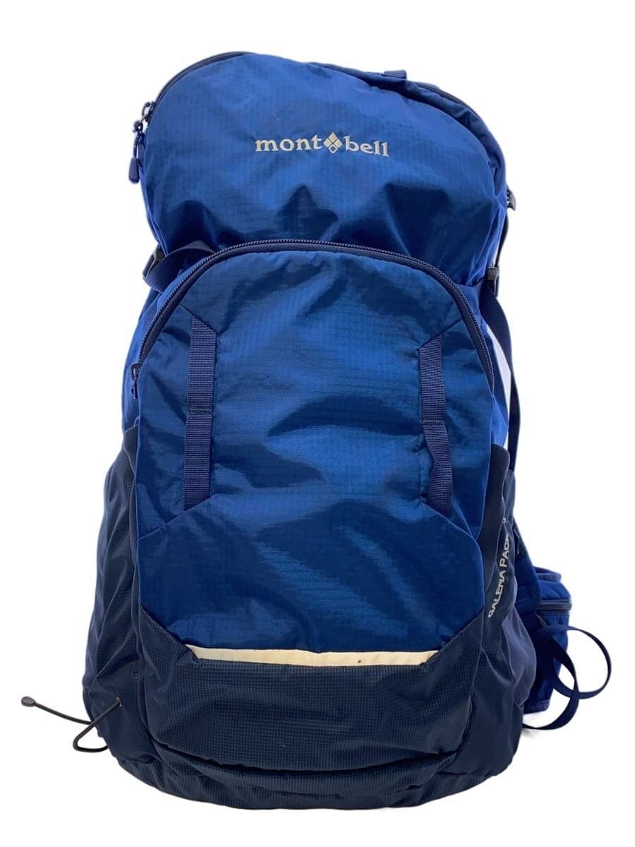 mont-bell backpack nylon blue solid 1133163