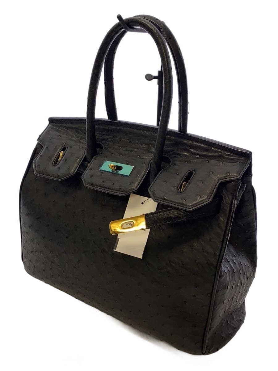 JARDIN DES SACS Tote Bag Leather BLK 2