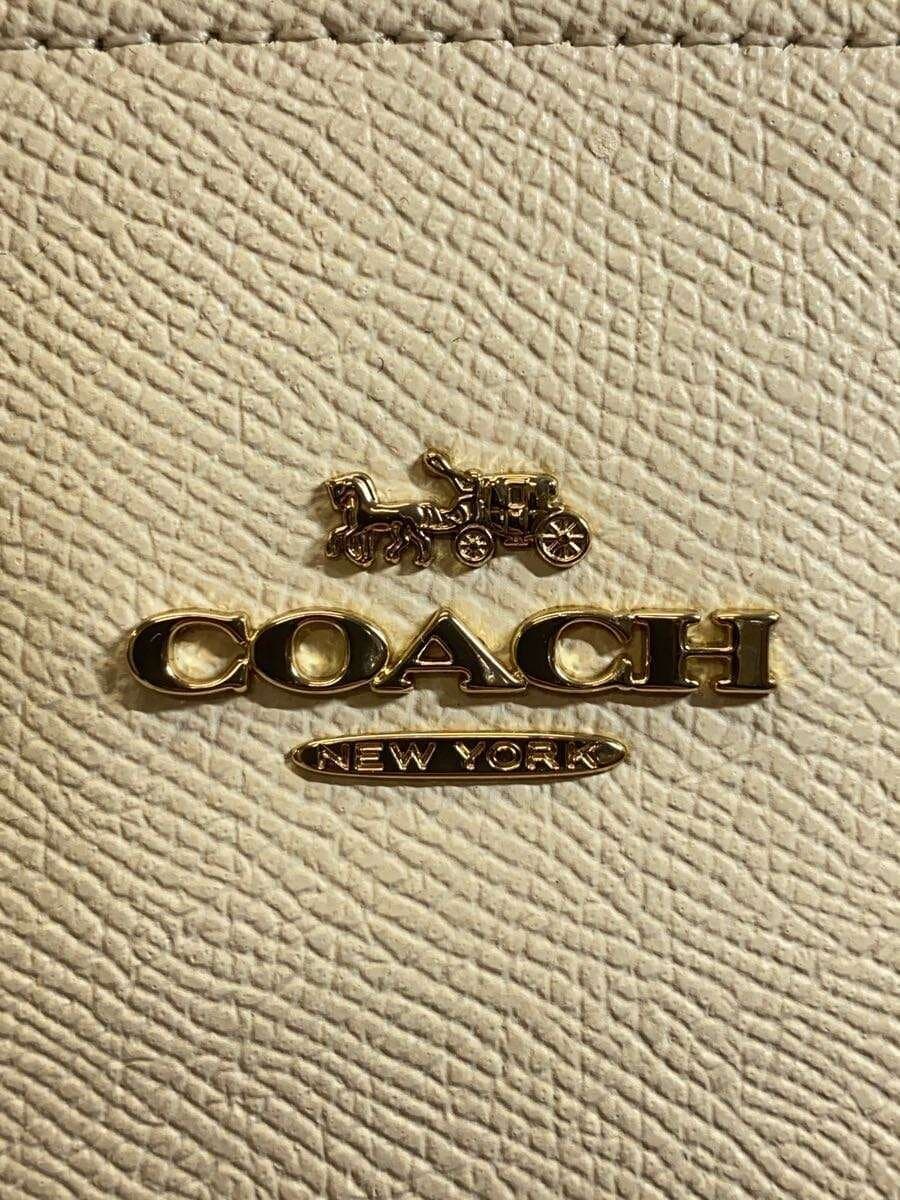 COACH Sage Cariol Leather CRM Solid Color F28976 5