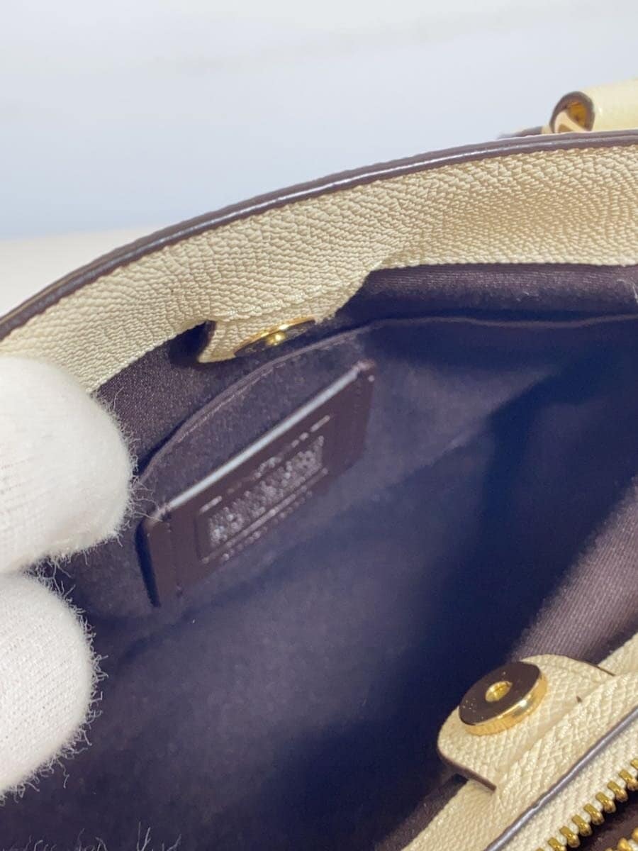 COACH Sage Cariol Leather CRM Solid Color F28976 7