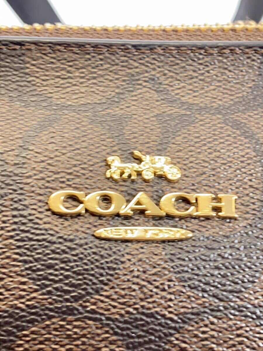 COACH Tote Bag_Signature PVC BRW All-Over Print F29208 5