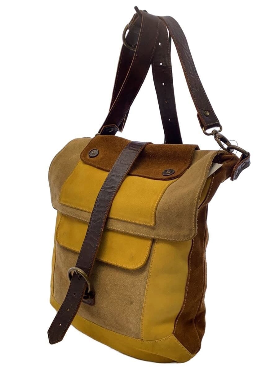 OUR LEGACY PATCH BAG SUEDE Shoulder Bag Suede BEG 2