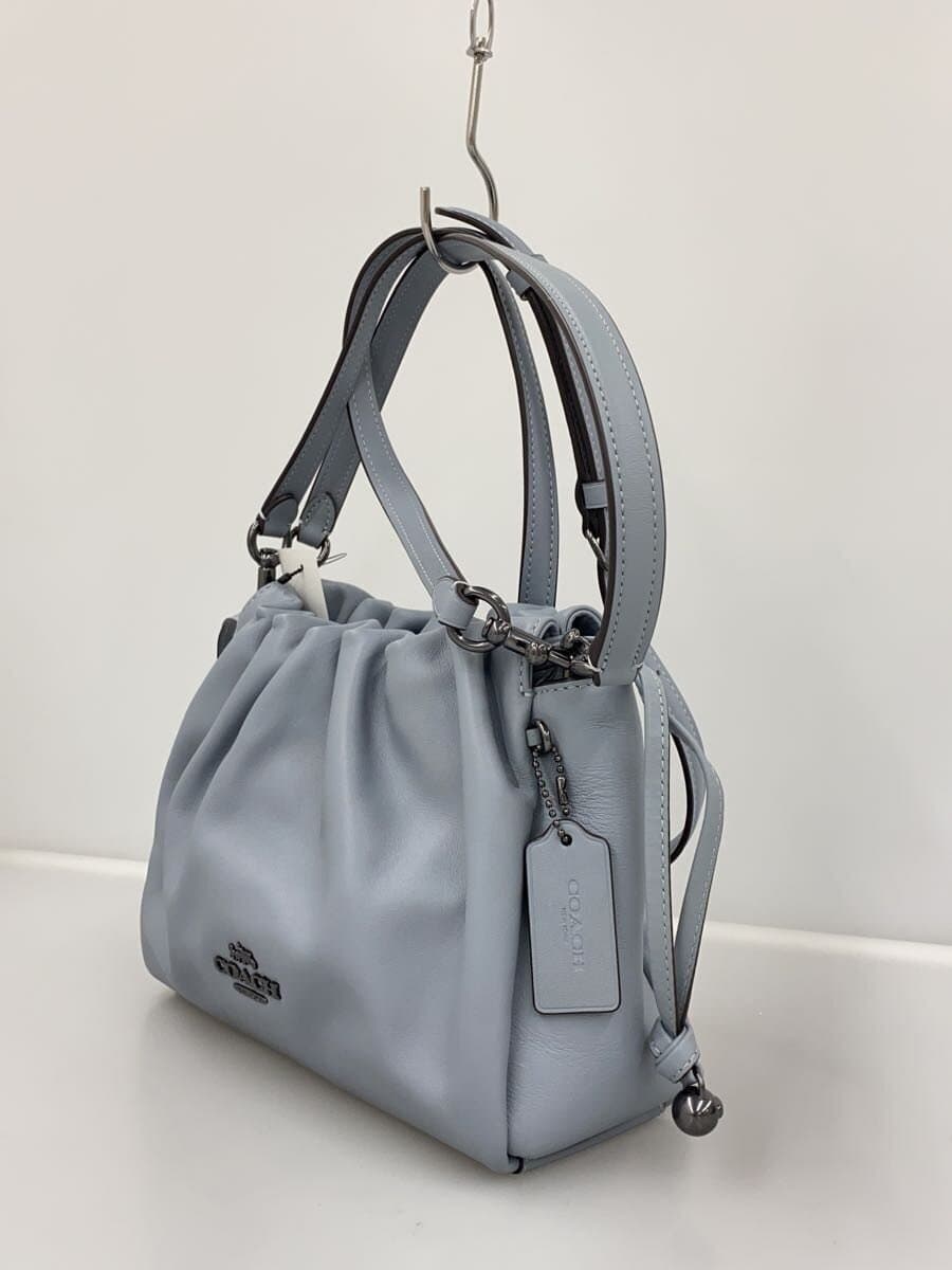 COACH Shoulder Bag PVC BLU CT763 2