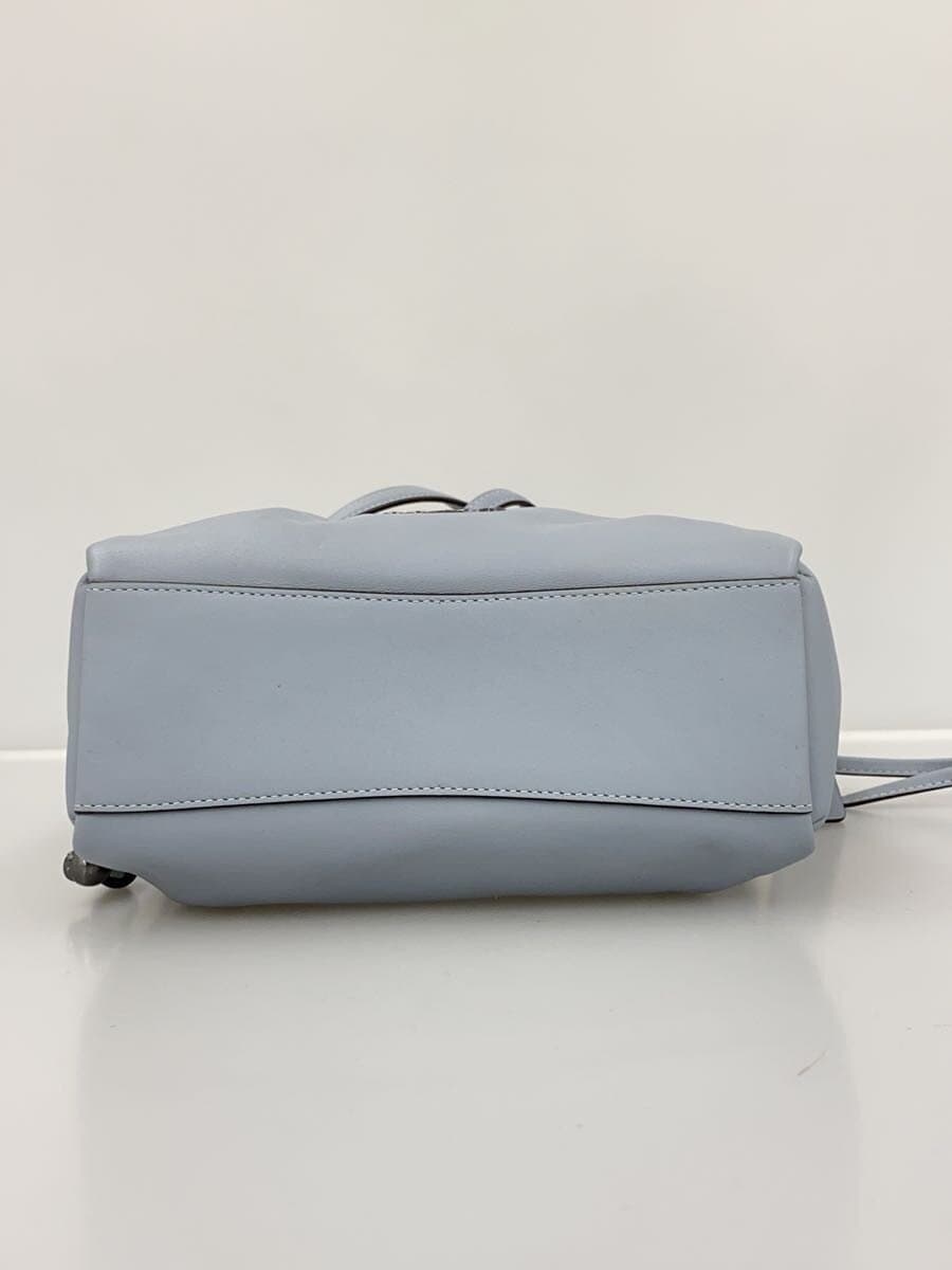COACH Shoulder Bag PVC BLU CT763 4