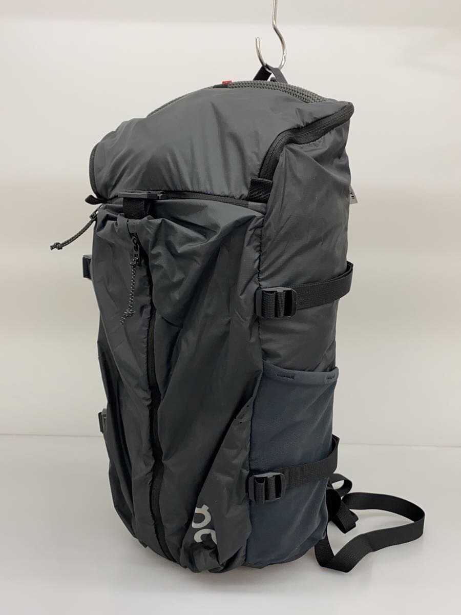 On backpack nylon black plain 2