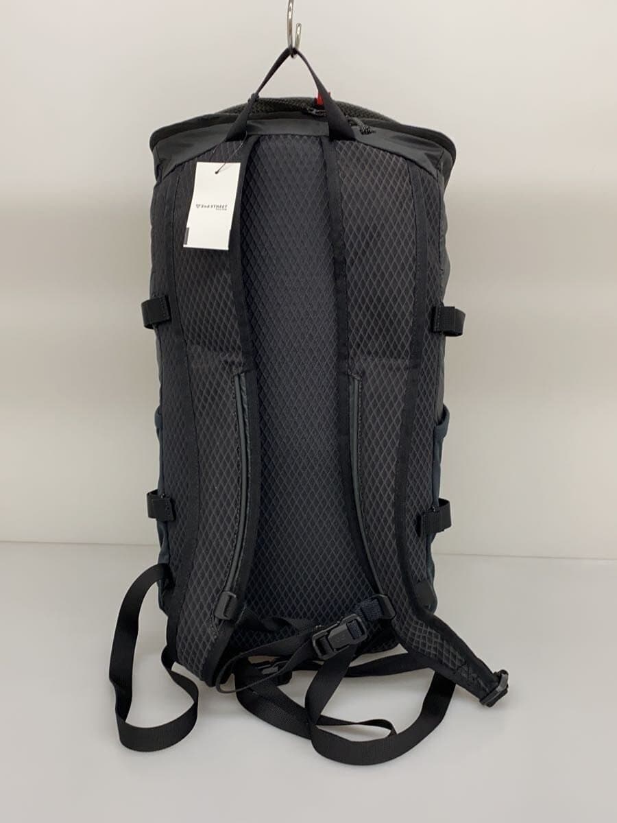 On backpack nylon black plain 3