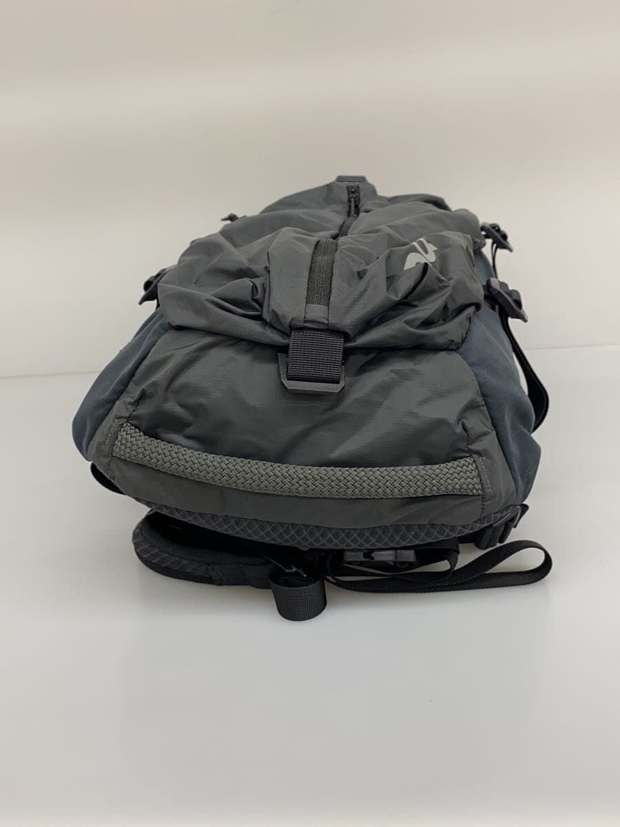 On backpack nylon black plain 4