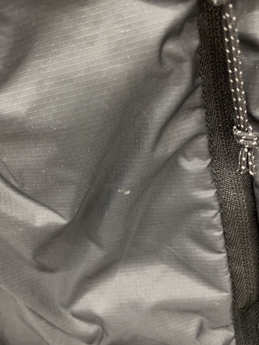 On backpack nylon black plain 7