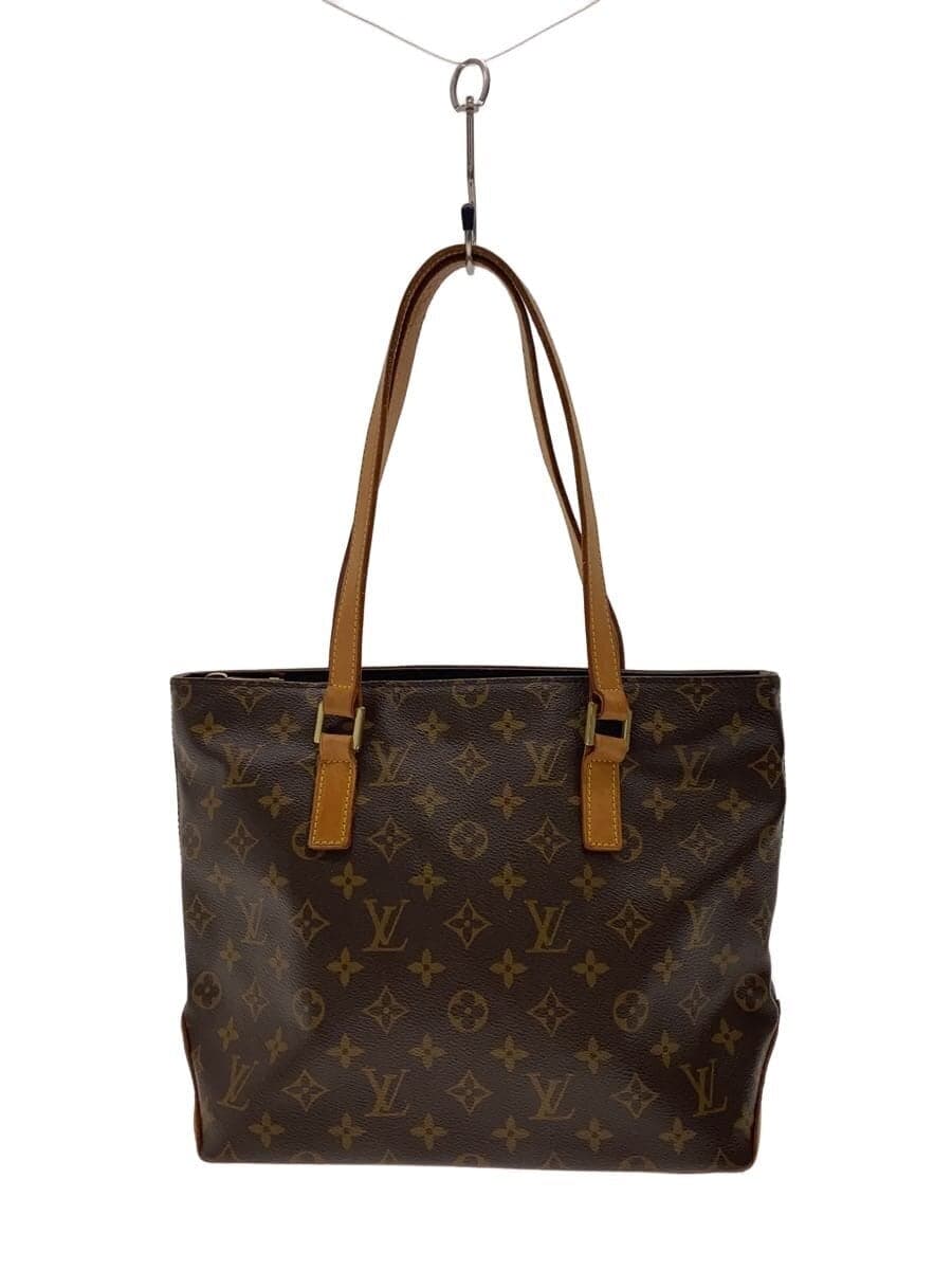 LOUIS VUITTON Cabas Piano Monogram Canvas PVC BRW Monogram M51148