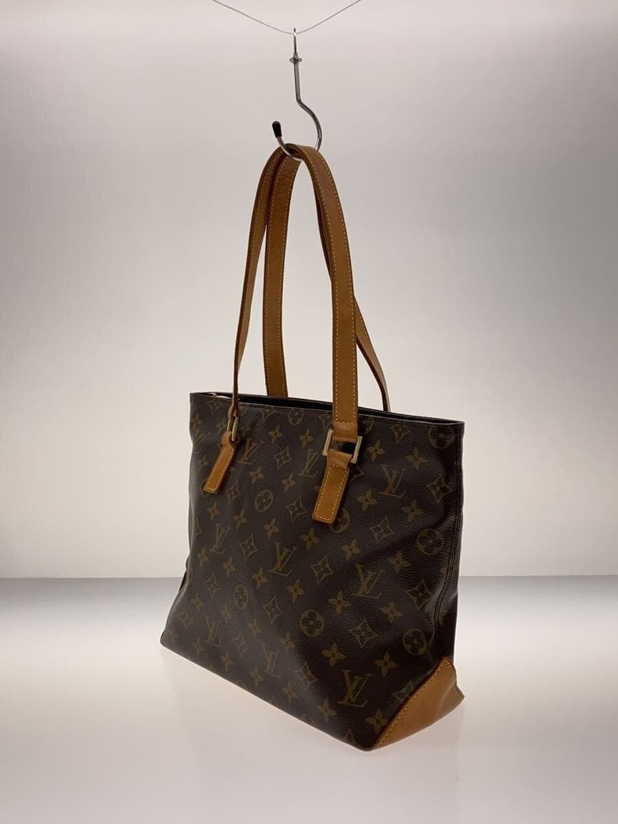 LOUIS VUITTON Cabas Piano Monogram Canvas PVC BRW Monogram M51148 2