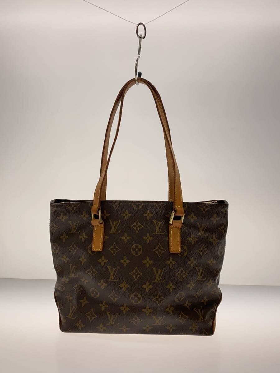 LOUIS VUITTON Cabas Piano Monogram Canvas PVC BRW Monogram M51148 3