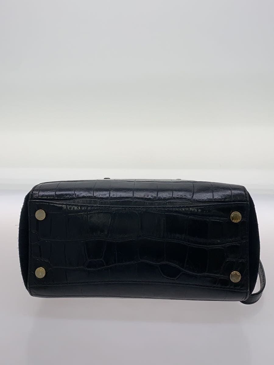 MICHAEL KORS Shoulder Bag Leather BLK DI-1706 4