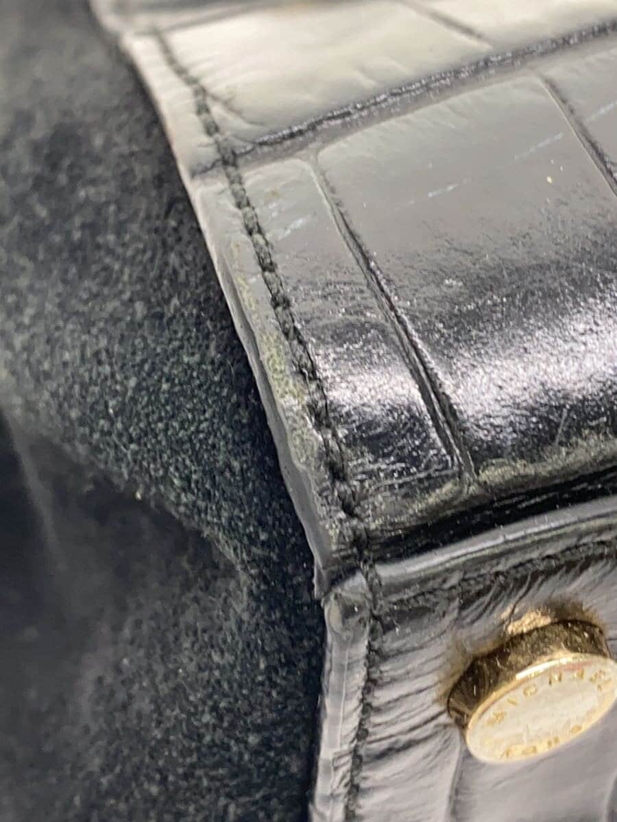 MICHAEL KORS Shoulder Bag Leather BLK DI-1706 7