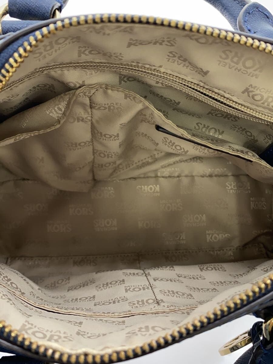 MICHAEL KORS Shoulder Bag Faux Leather NVY 35S3GSAS1L 6