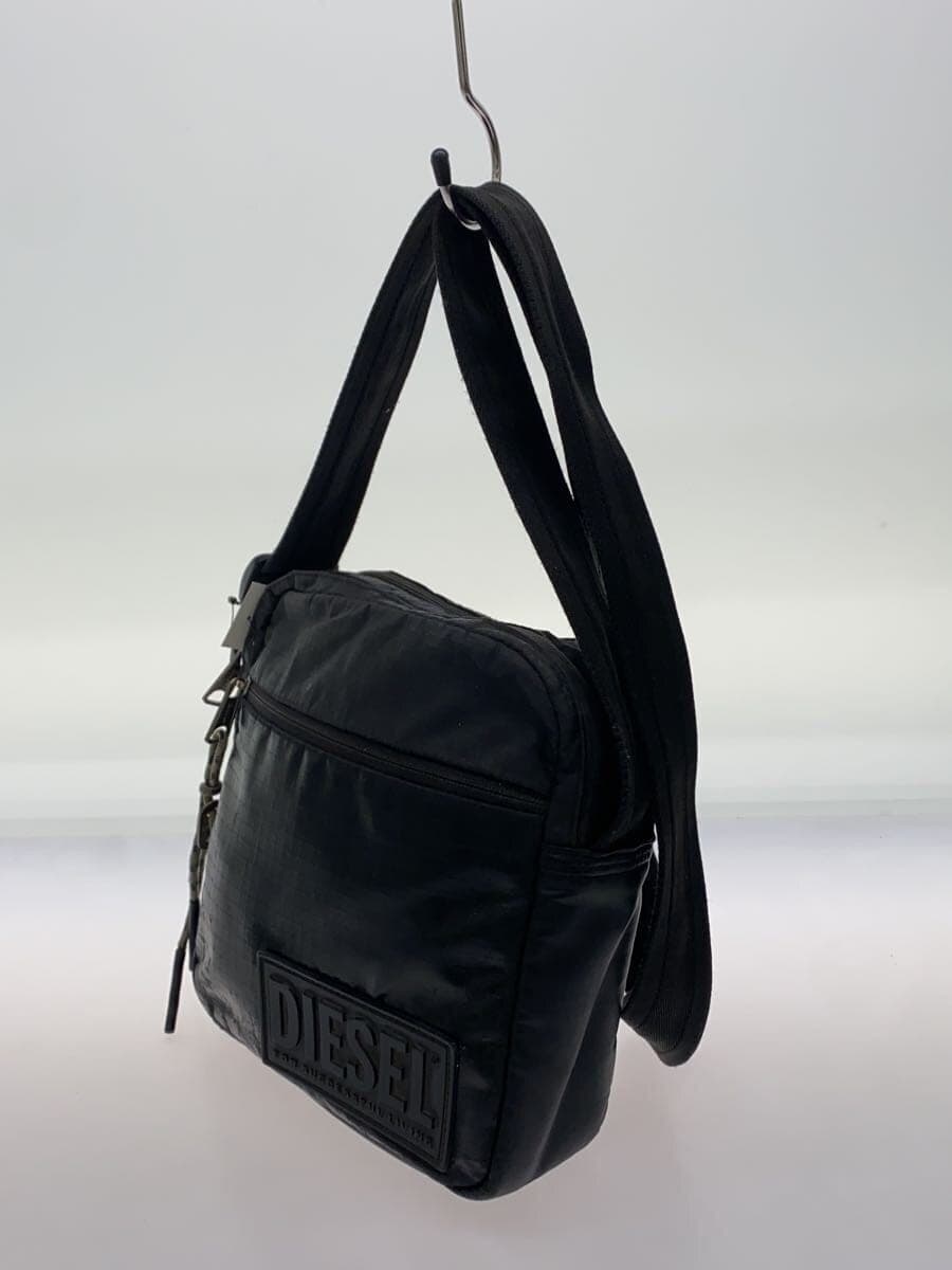DIESEL Square Crossbody Shoulder Bag BLK Solid P4218 2
