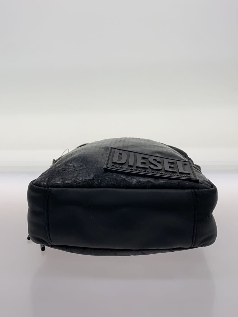 DIESEL Square Crossbody Shoulder Bag BLK Solid P4218 4