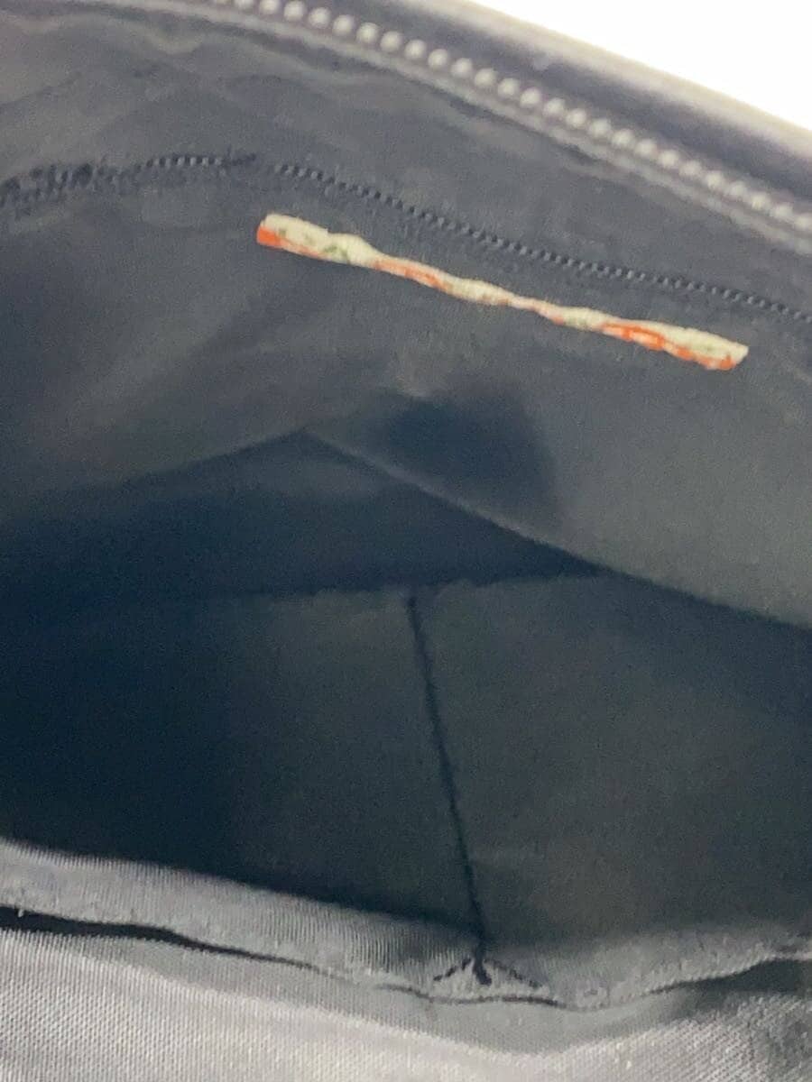 CASTELBAJAC Shoulder Bag Faux Leather WHT All Over Pattern 6