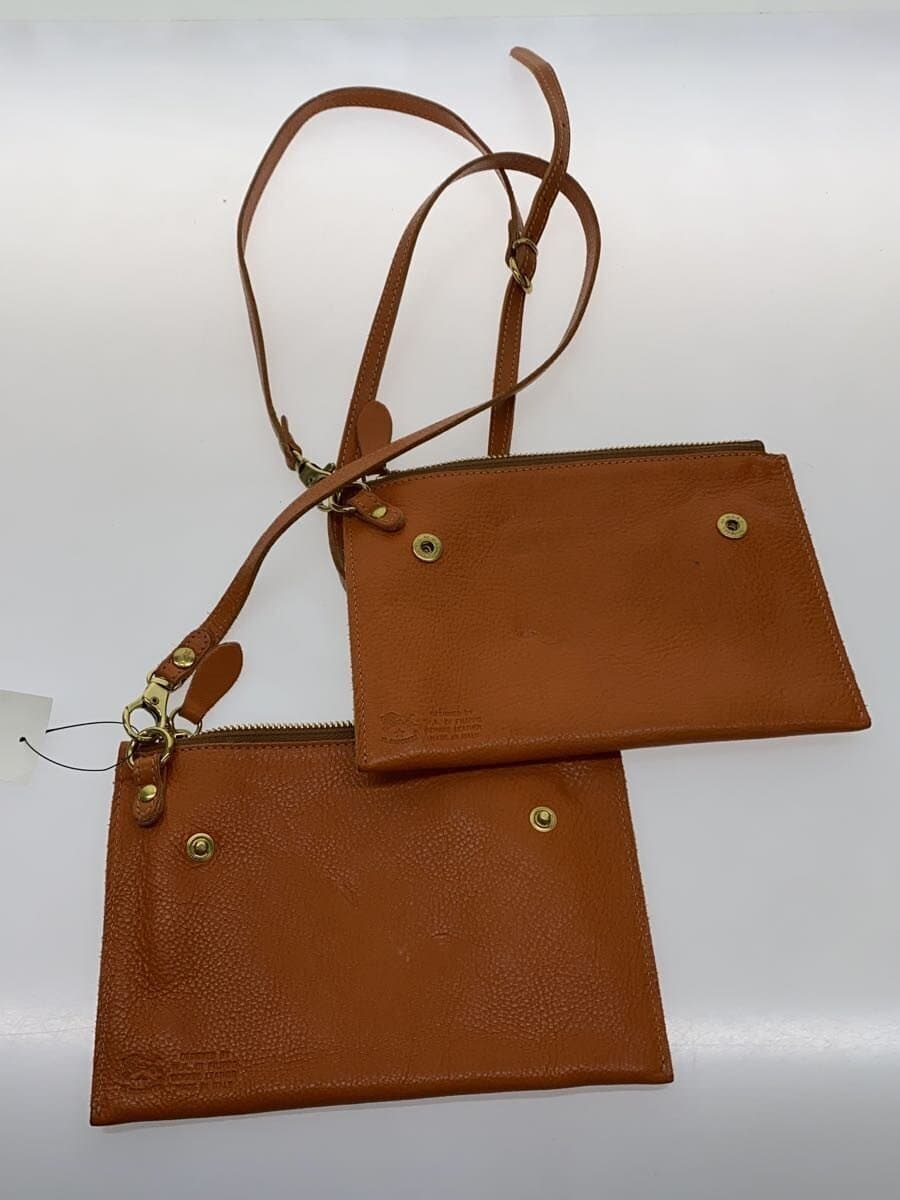 IL BISONTE3-Way Shoulder Bag Leather BRW 7