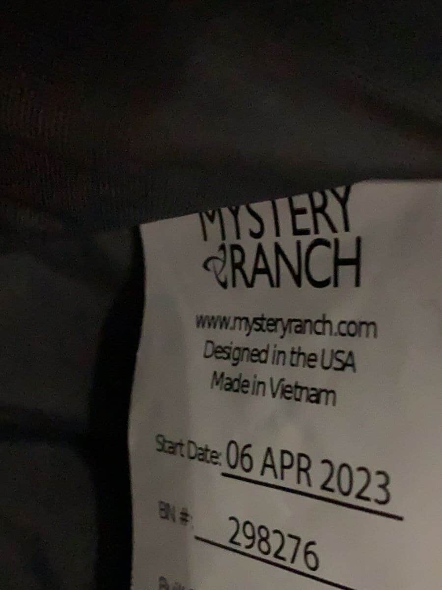 MYSTERY RANCHIN AND OUT 19 Backpack BLK Solid 298276 5
