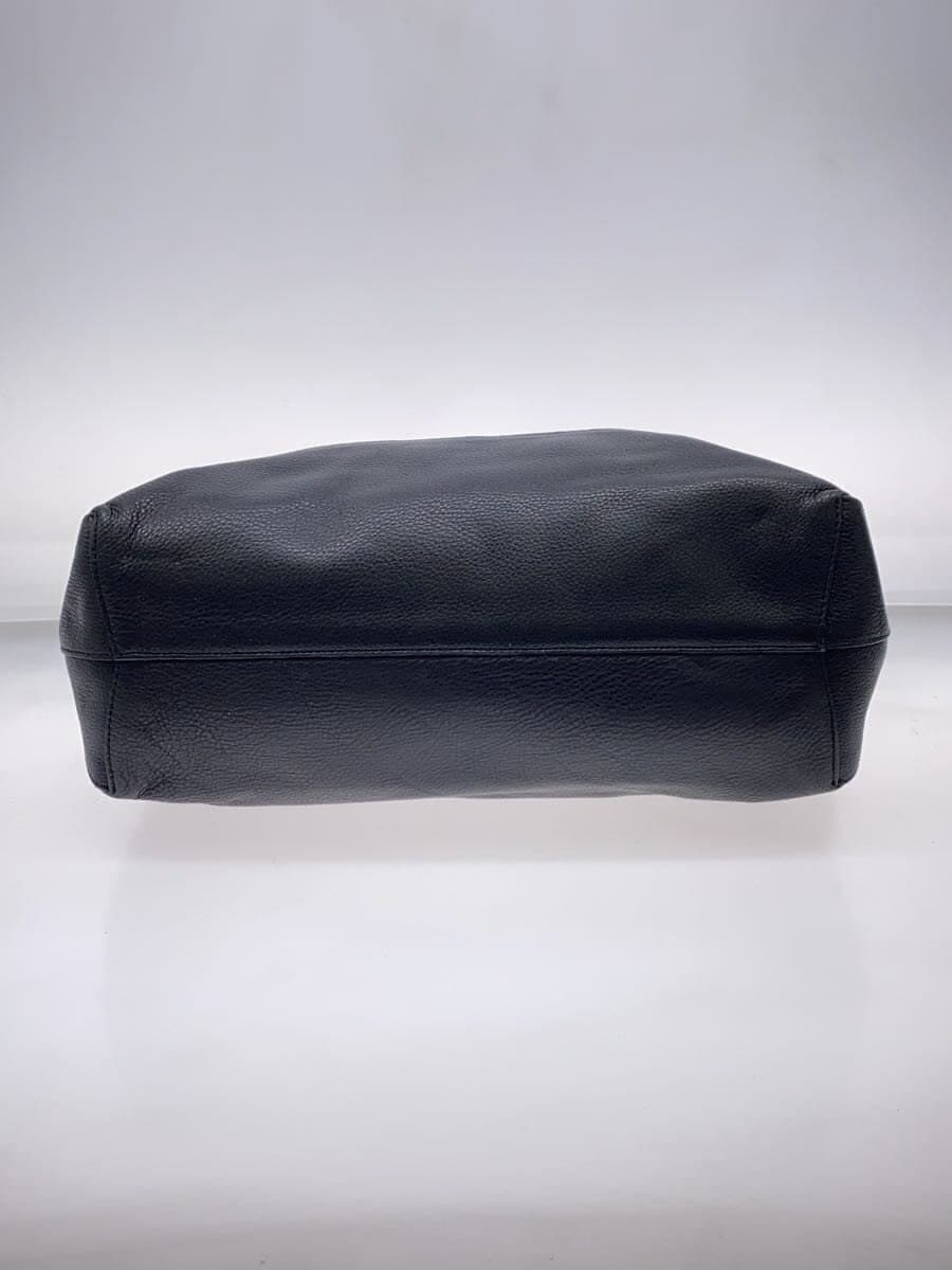 FURLA Tote Bag Leather BLK 4