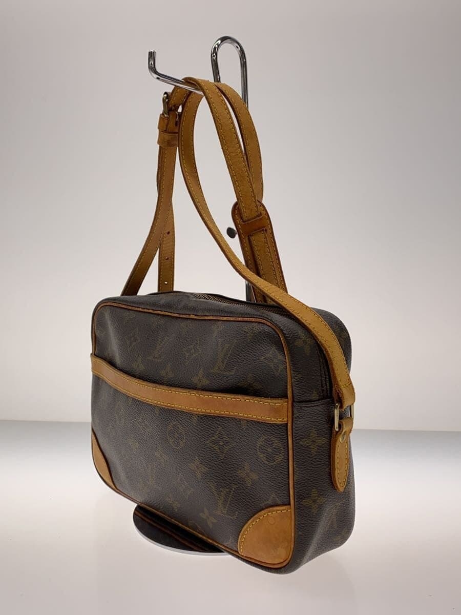 LOUIS VUITTON Trocadéro 27 Monogram Canvas PVC BRW M51274 2