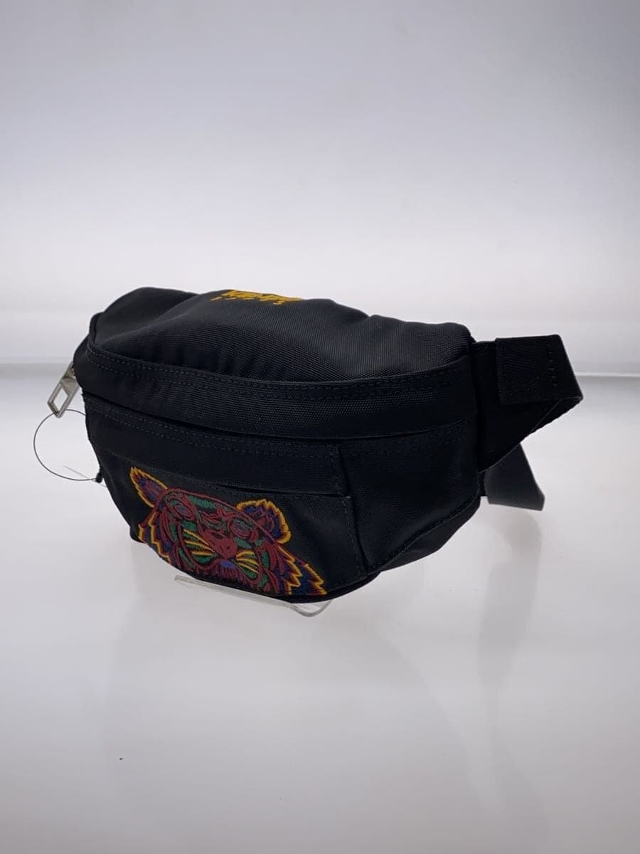 KENZO Waist Bag Polyester BLK F965SF307F20 Multicolor Embroidery 2
