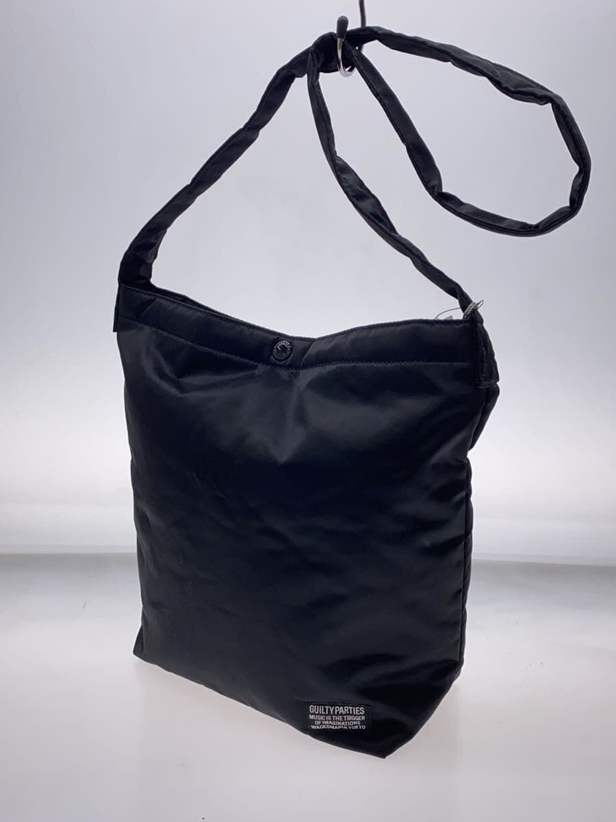 WACKO MARIA Shoulder Bag Nylon BLK Solid 25FW-WMA-BG10 speakeasy 2