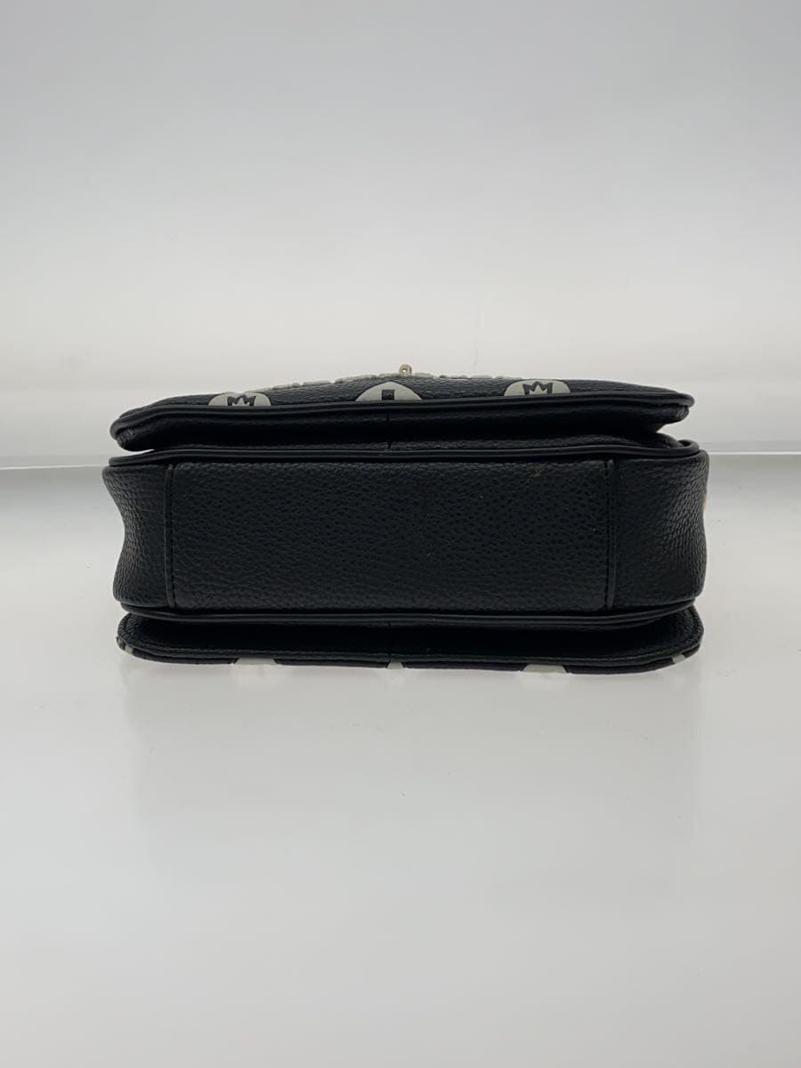 CASTELBAJAC Shoulder Bag BLK All Over Pattern 068131 4