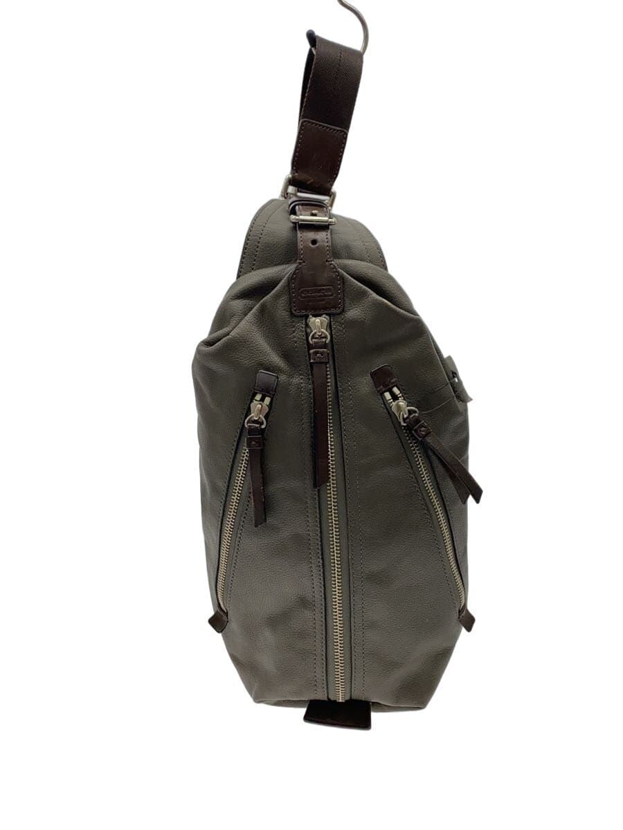 COACH Shoulder Bag Leather KHK 70360 Thompson Body Bag