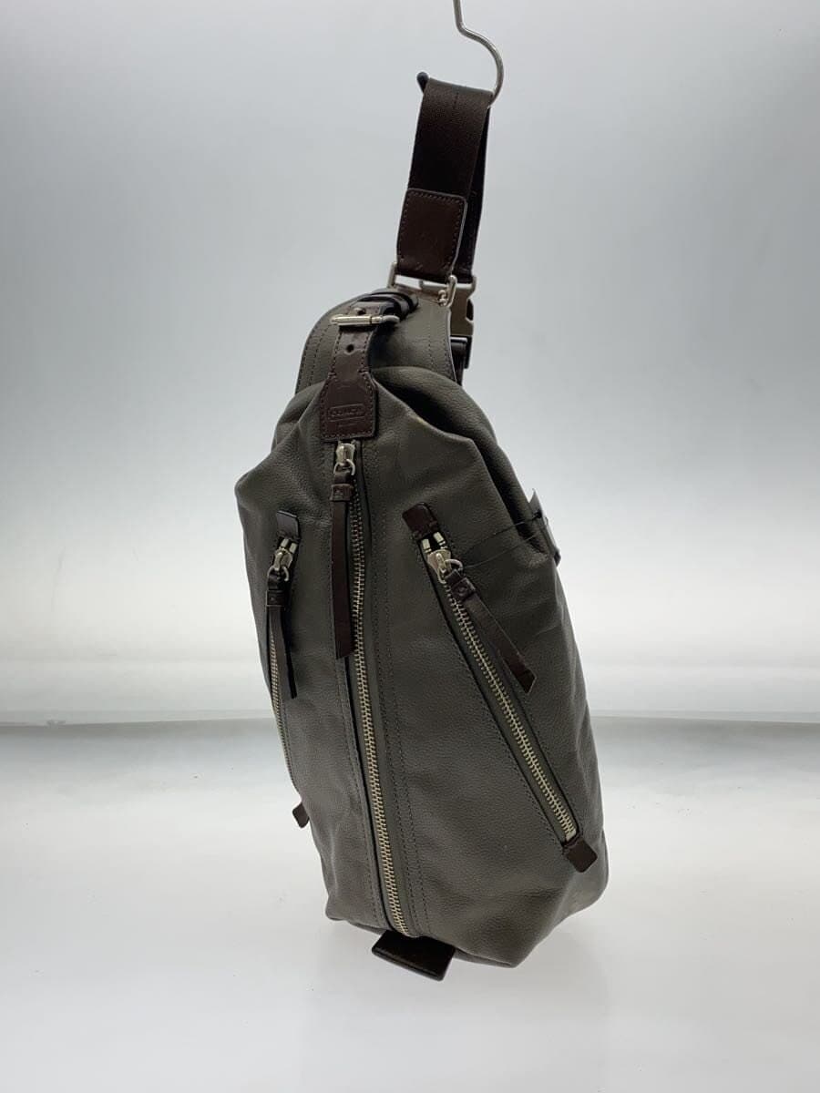 COACH Shoulder Bag Leather KHK 70360 Thompson Body Bag 2