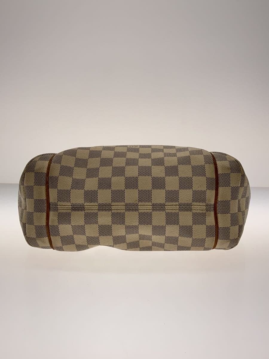 LOUIS VUITTON Totally MM Damier Azur PVC WHT Allover Pattern N51262 4