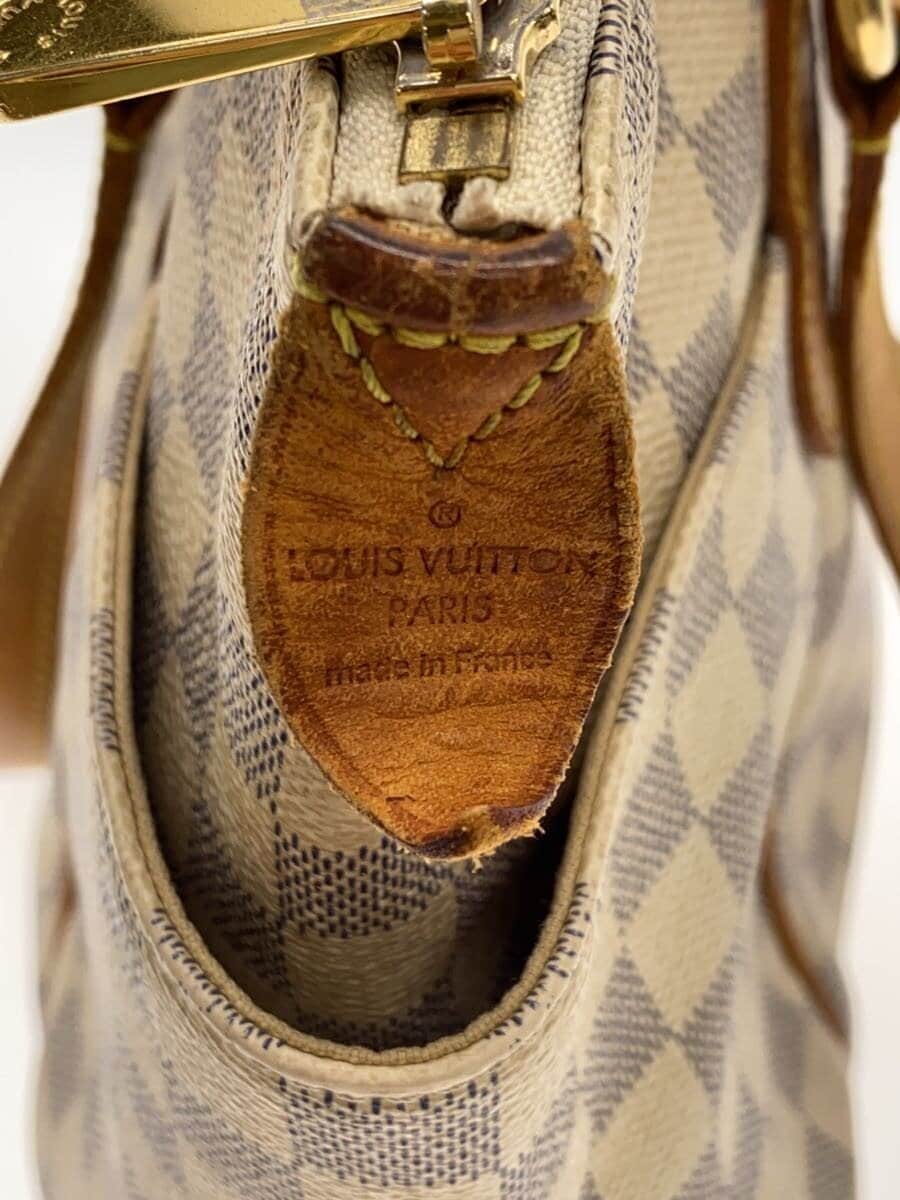 LOUIS VUITTON Totally MM Damier Azur PVC WHT Allover Pattern N51262 5