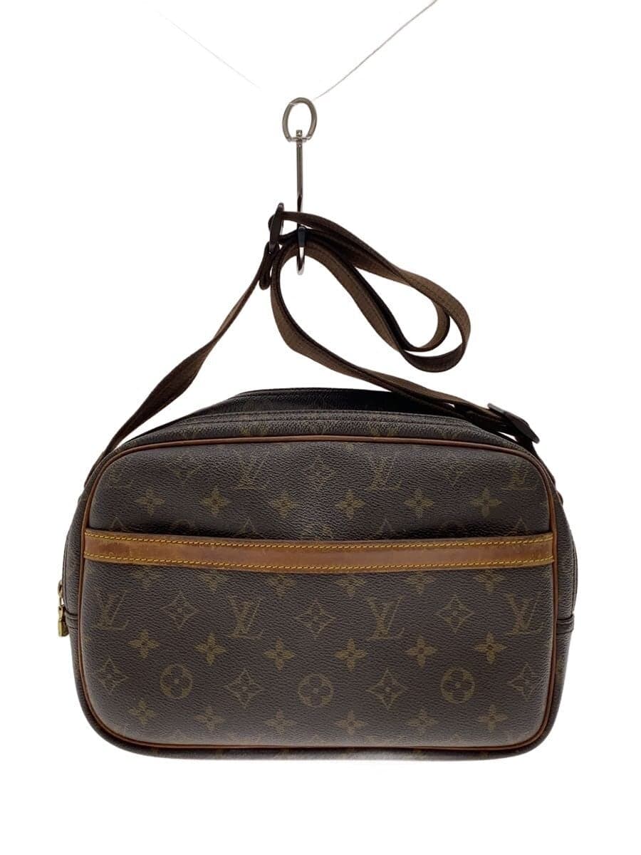 LOUIS VUITTON Reporter PM Monogram Canvas PVC BRW All-over pattern M45254