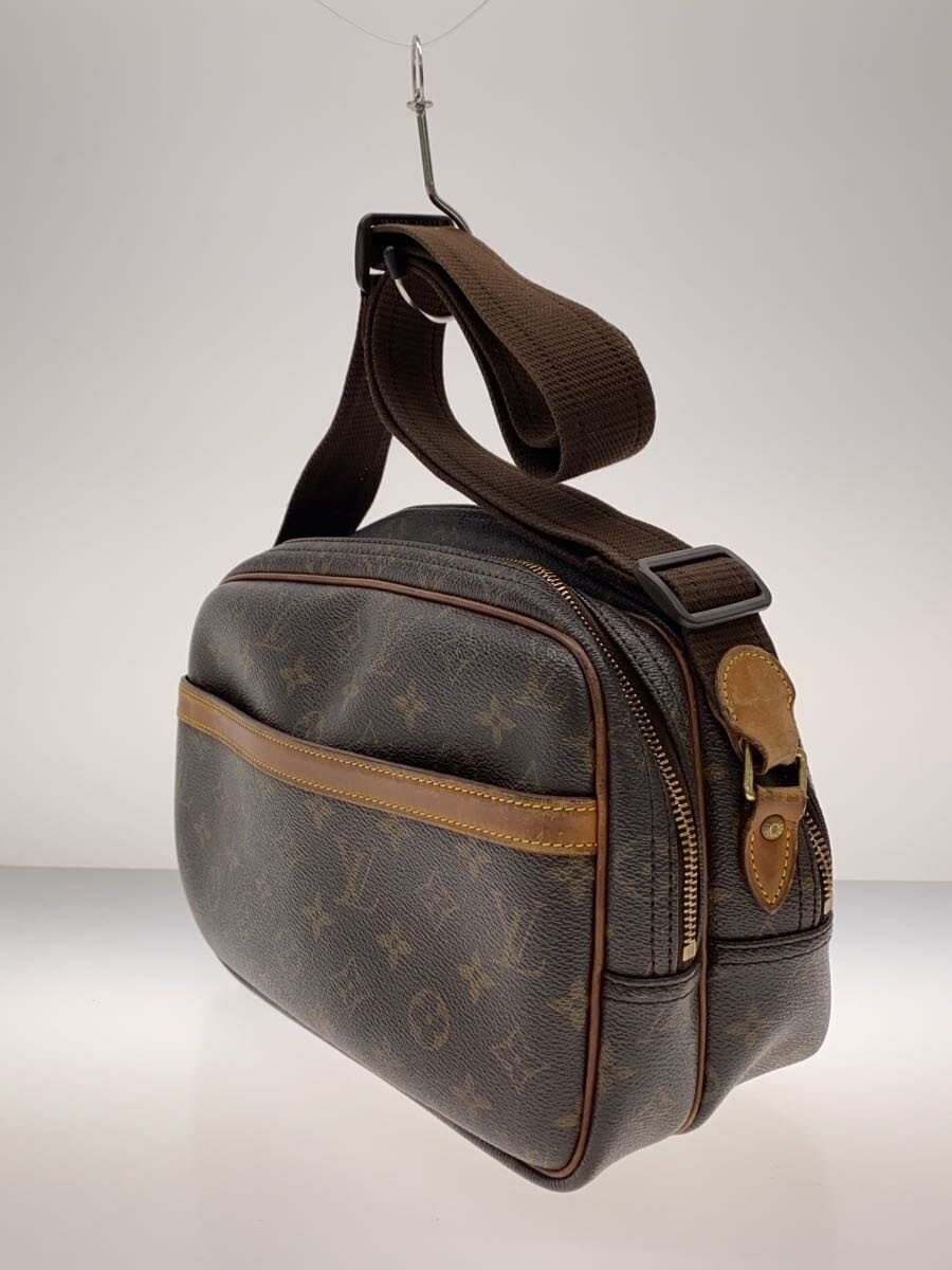 LOUIS VUITTON Reporter PM Monogram Canvas PVC BRW All-over pattern M45254 2