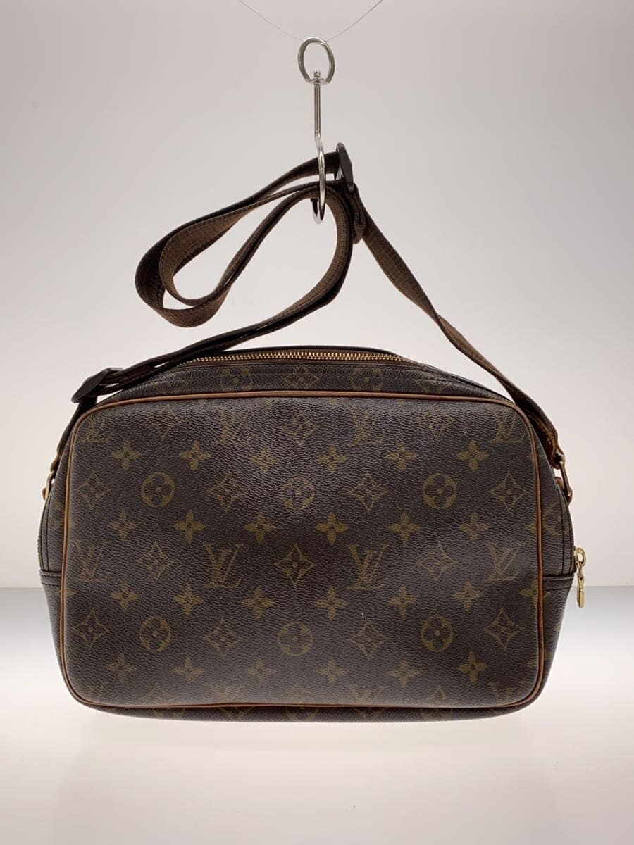 LOUIS VUITTON Reporter PM Monogram Canvas PVC BRW All-over pattern M45254 3