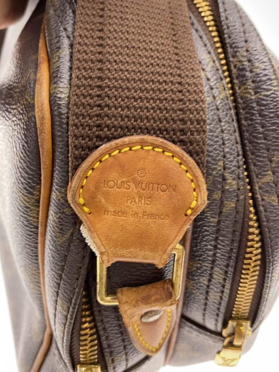 LOUIS VUITTON Reporter PM Monogram Canvas PVC BRW All-over pattern M45254 5