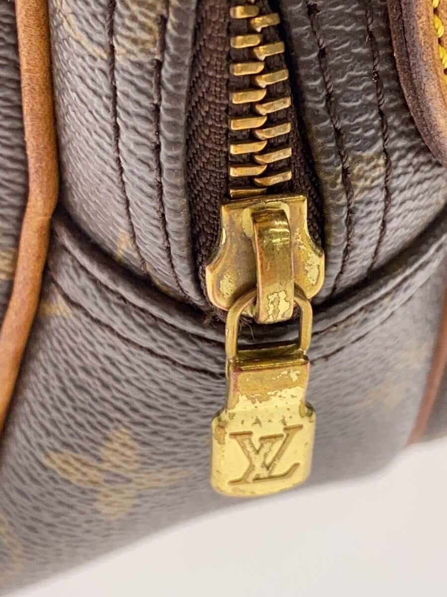 LOUIS VUITTON Reporter PM Monogram Canvas PVC BRW All-over pattern M45254 7