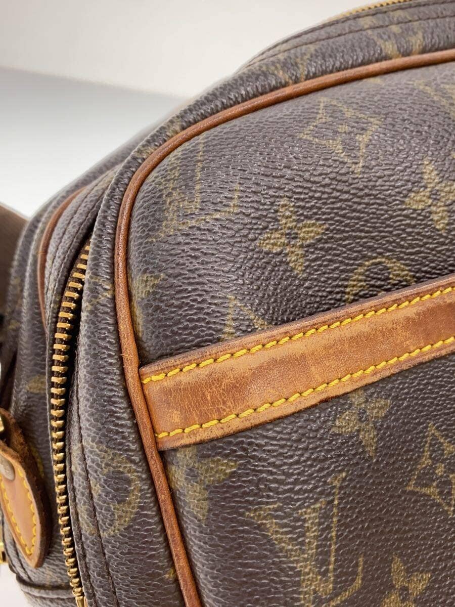 LOUIS VUITTON Reporter PM Monogram Canvas PVC BRW All-over pattern M45254 8